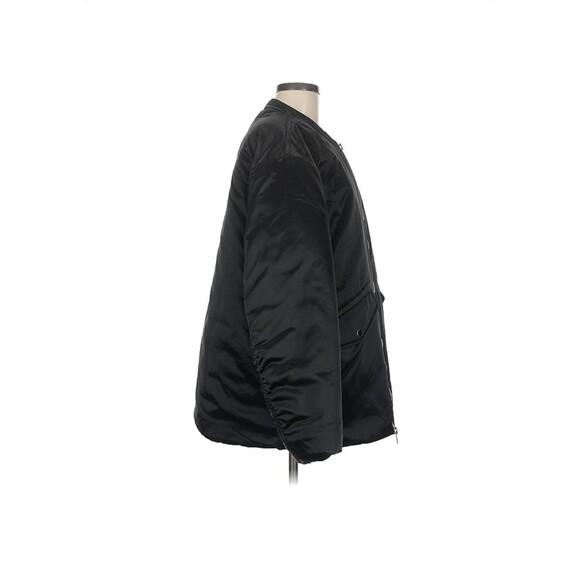 Stand Studio Icon Prim Black Satin Bomber Jacket Size EU 36 / US 6 Jacket Coat - Picture 4 of 11